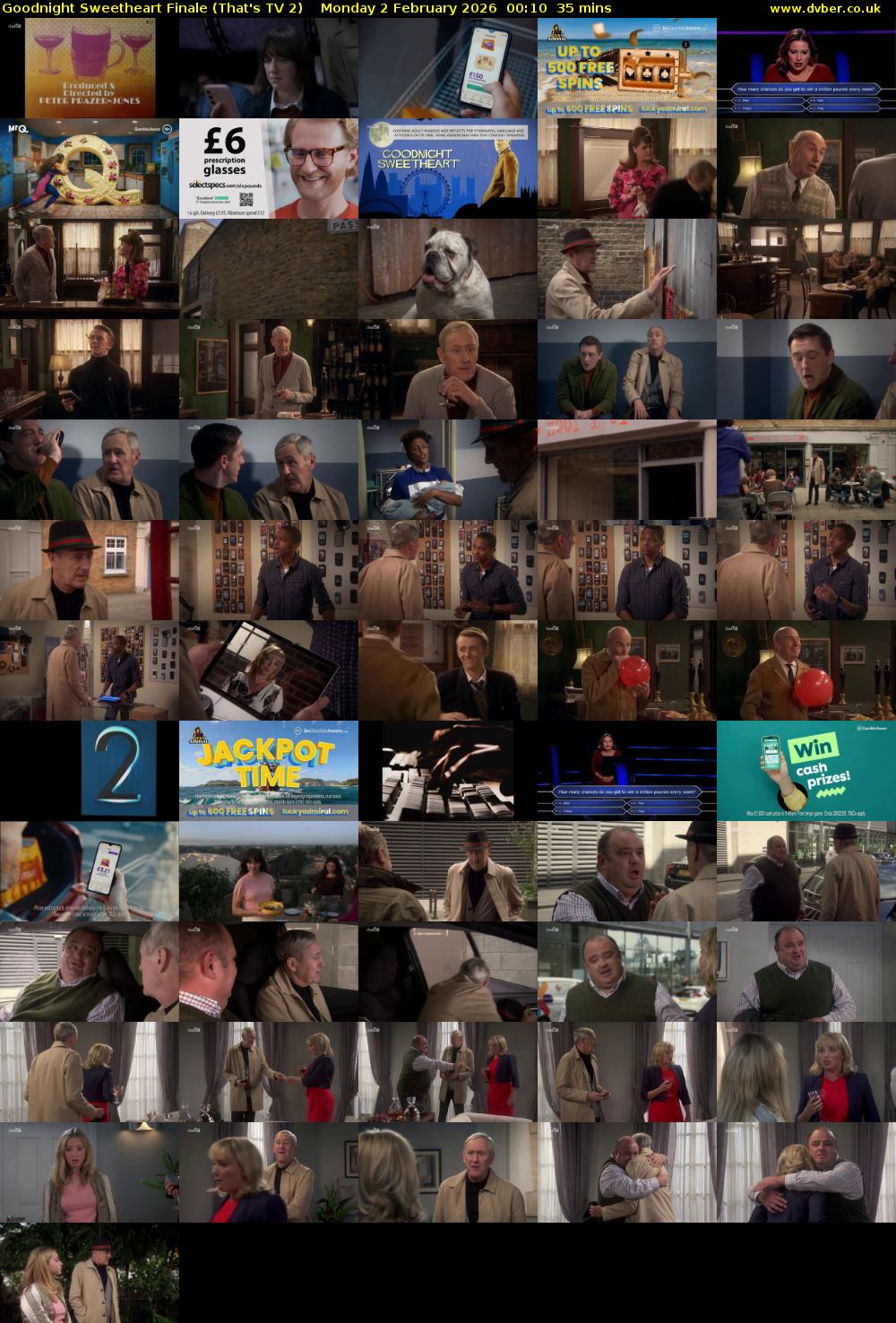 Goodnight Sweetheart Finale (That's TV 2) Monday 2 February 2026 00:10 - 00:45