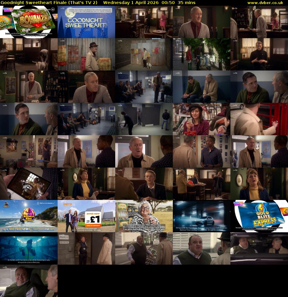 Goodnight Sweetheart Finale (That's TV 2) Wednesday 1 April 2026 00:50 - 01:25