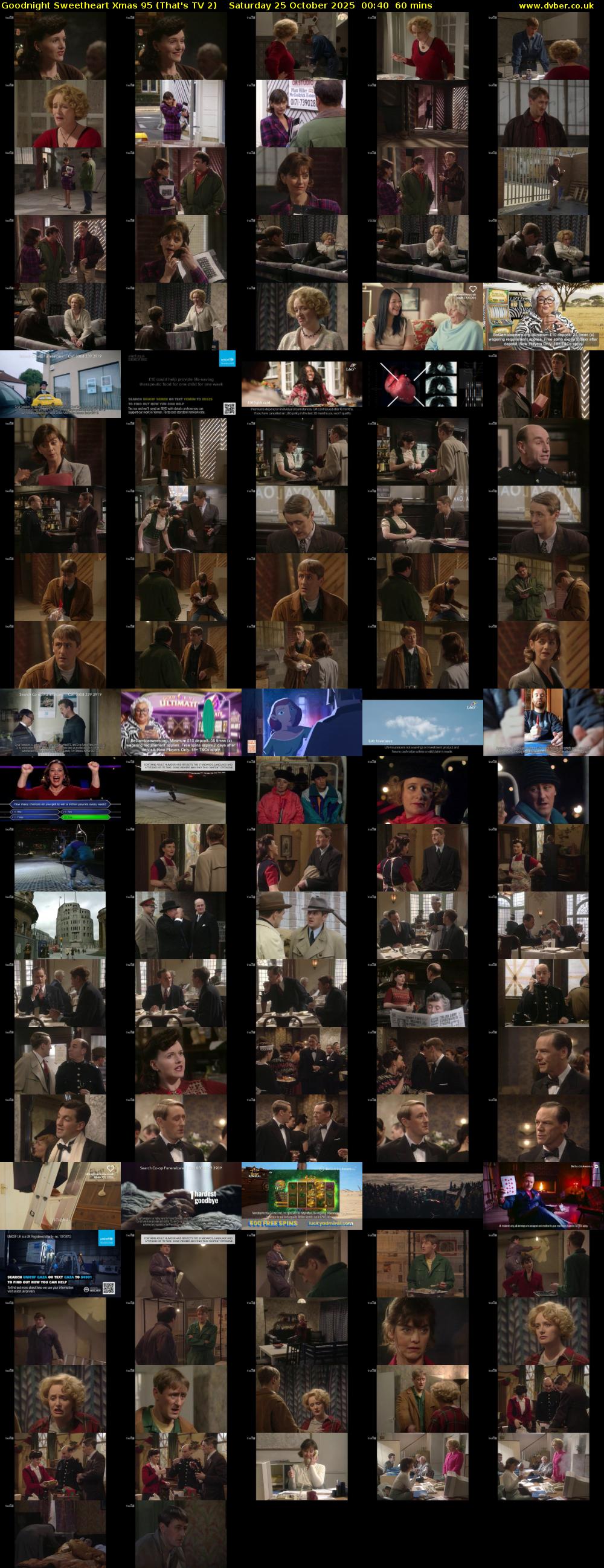 Goodnight Sweetheart Xmas 95 (That's TV 2) Saturday 25 October 2025 00:40 - 01:40