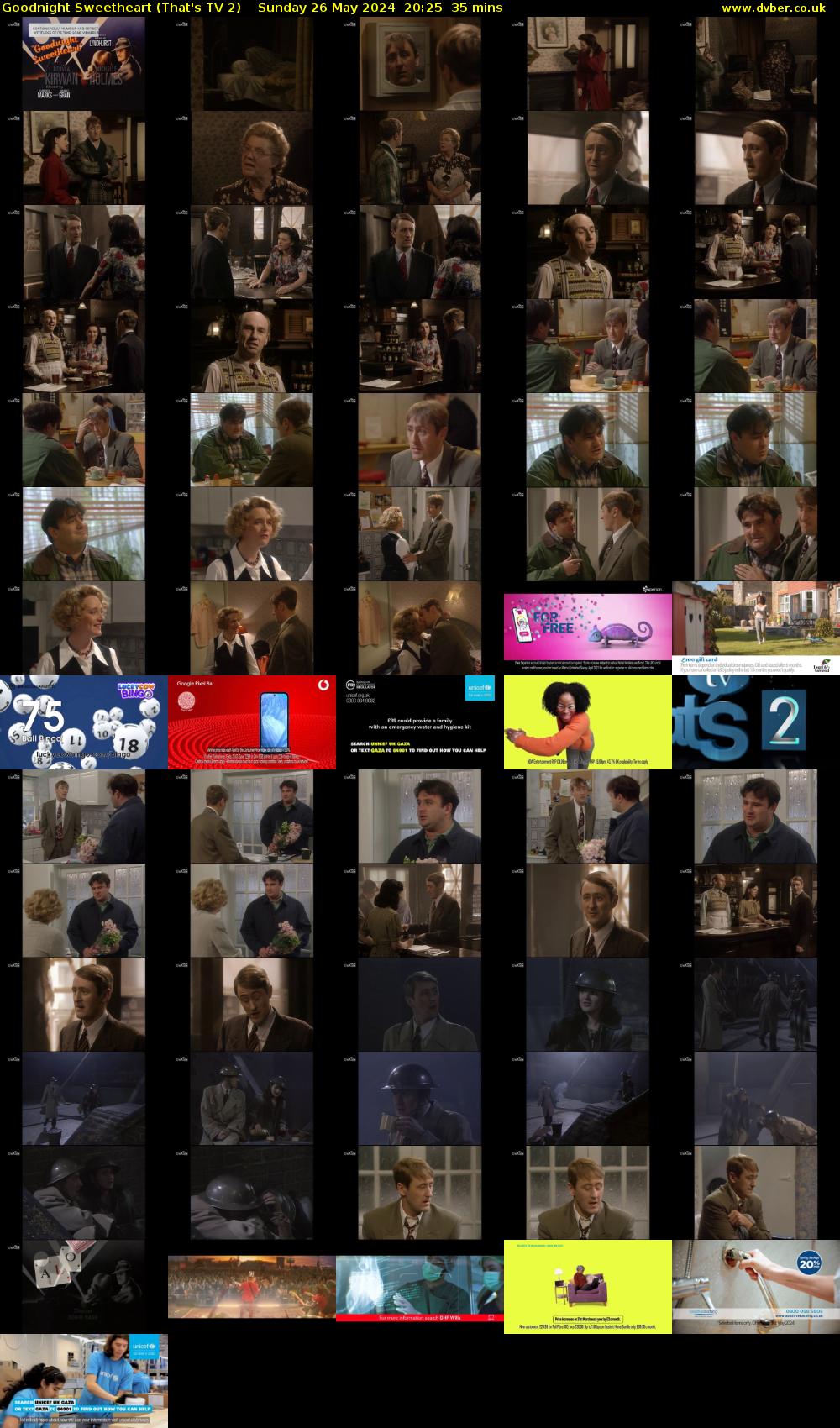 Goodnight Sweetheart (That's TV 2) Sunday 26 May 2024 20:25 - 21:00