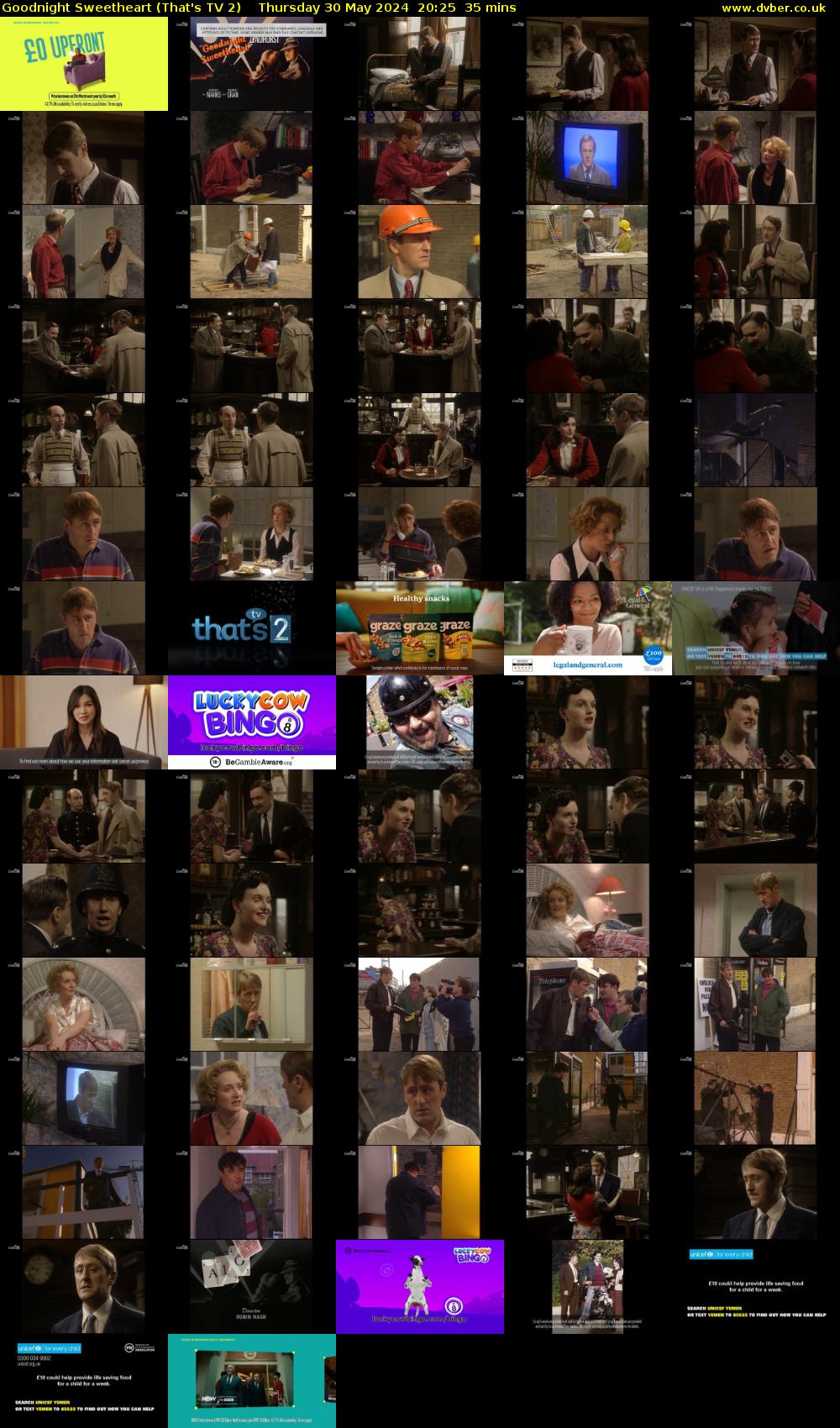 Goodnight Sweetheart (That's TV 2) Thursday 30 May 2024 20:25 - 21:00