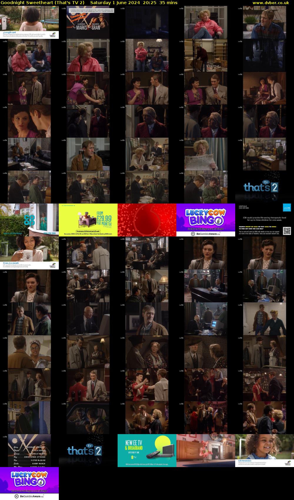 Goodnight Sweetheart (That's TV 2) Saturday 1 June 2024 20:25 - 21:00