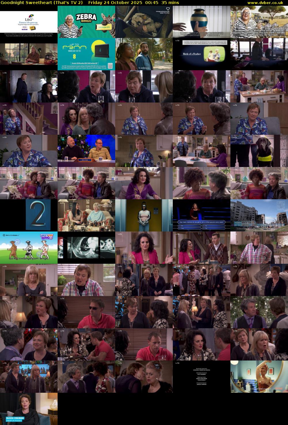 Goodnight Sweetheart (That's TV 2) Friday 24 October 2025 00:45 - 01:20