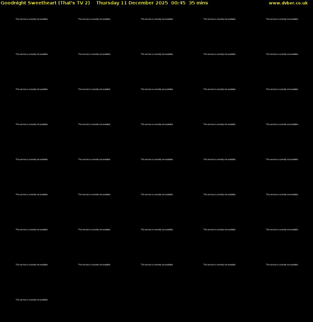 Goodnight Sweetheart (That's TV 2) Thursday 11 December 2025 00:45 - 01:20