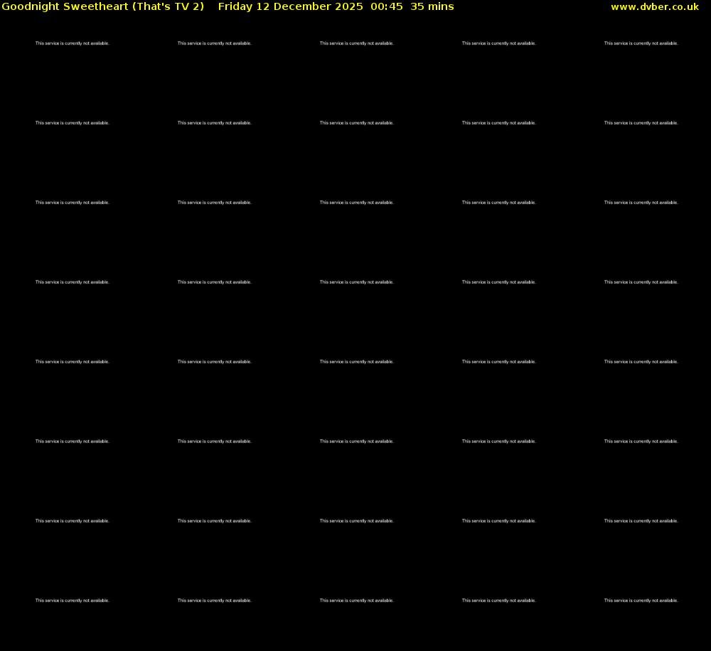 Goodnight Sweetheart (That's TV 2) Friday 12 December 2025 00:45 - 01:20