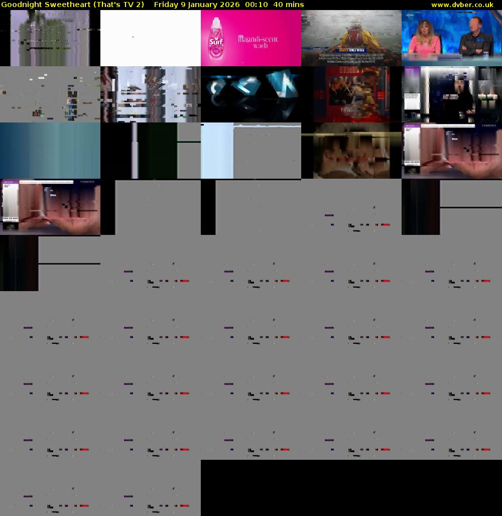 Goodnight Sweetheart (That's TV 2) Friday 9 January 2026 00:10 - 00:50