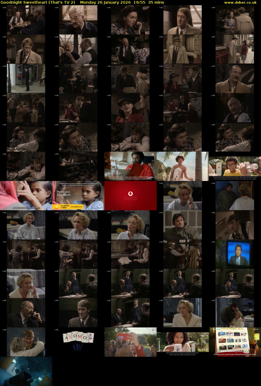 Goodnight Sweetheart (That's TV 2) Monday 26 January 2026 19:55 - 20:30