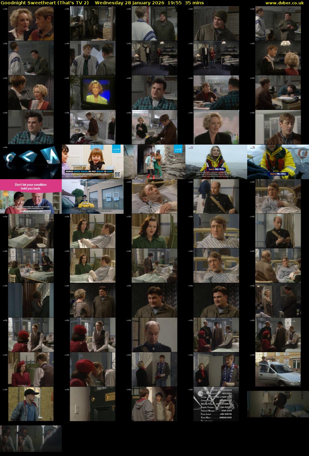 Goodnight Sweetheart (That's TV 2) Wednesday 28 January 2026 19:55 - 20:30