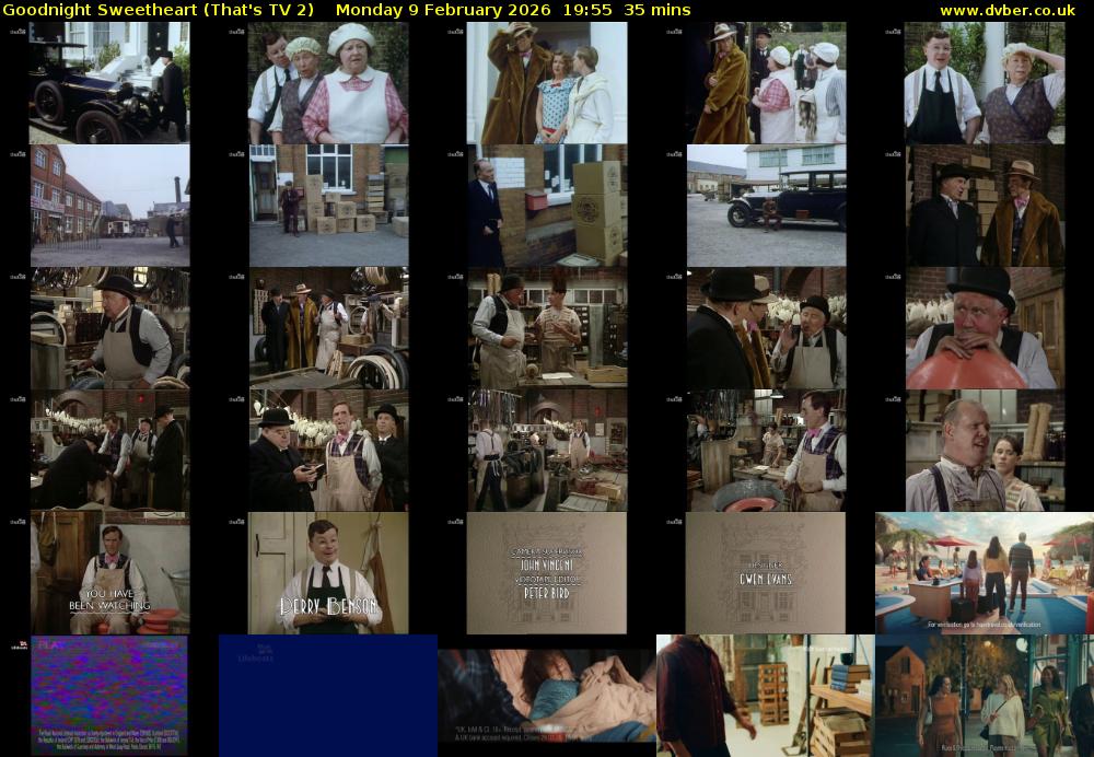Goodnight Sweetheart (That's TV 2) Monday 9 February 2026 19:55 - 20:30