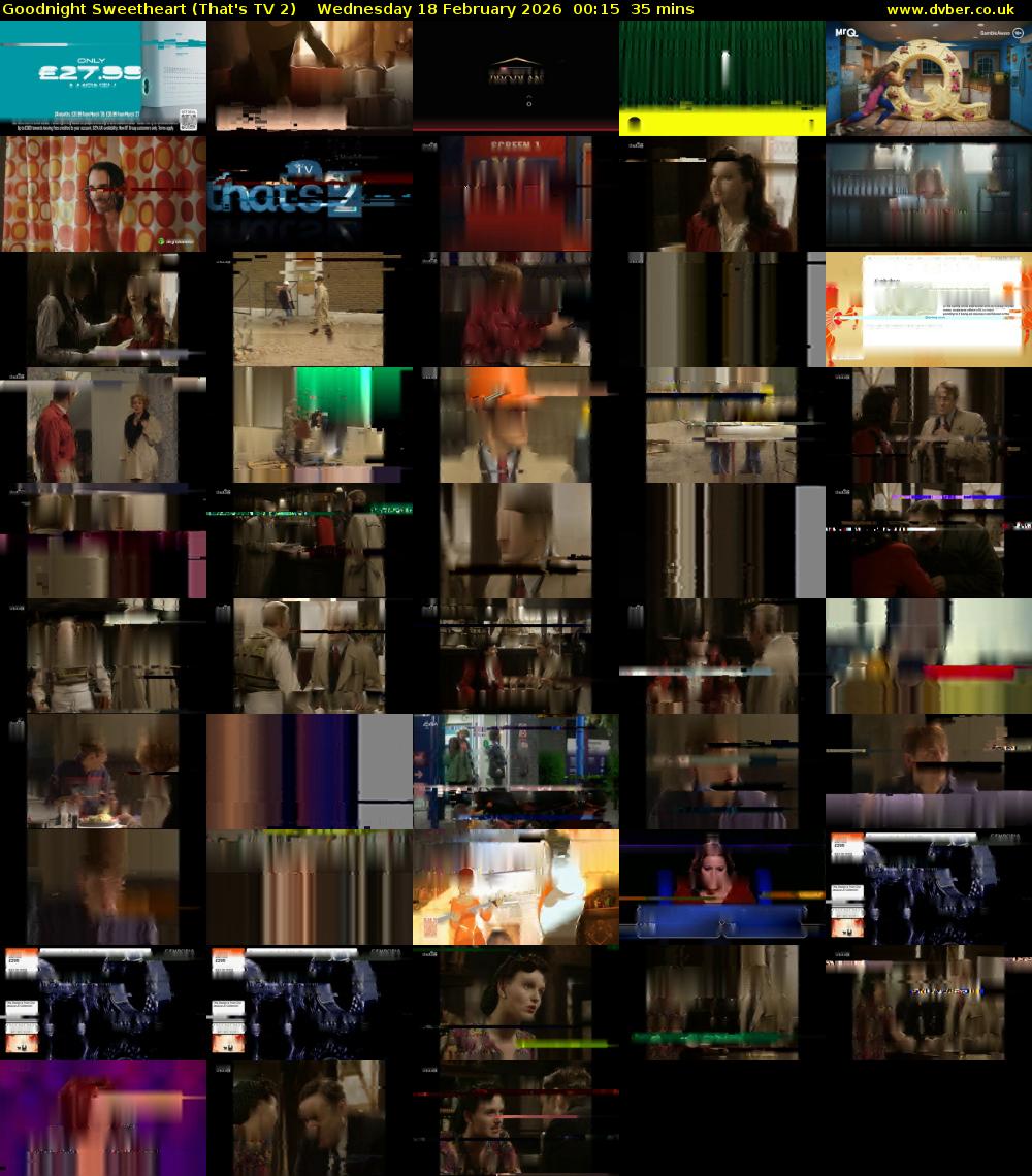 Goodnight Sweetheart (That's TV 2) Wednesday 18 February 2026 00:15 - 00:50