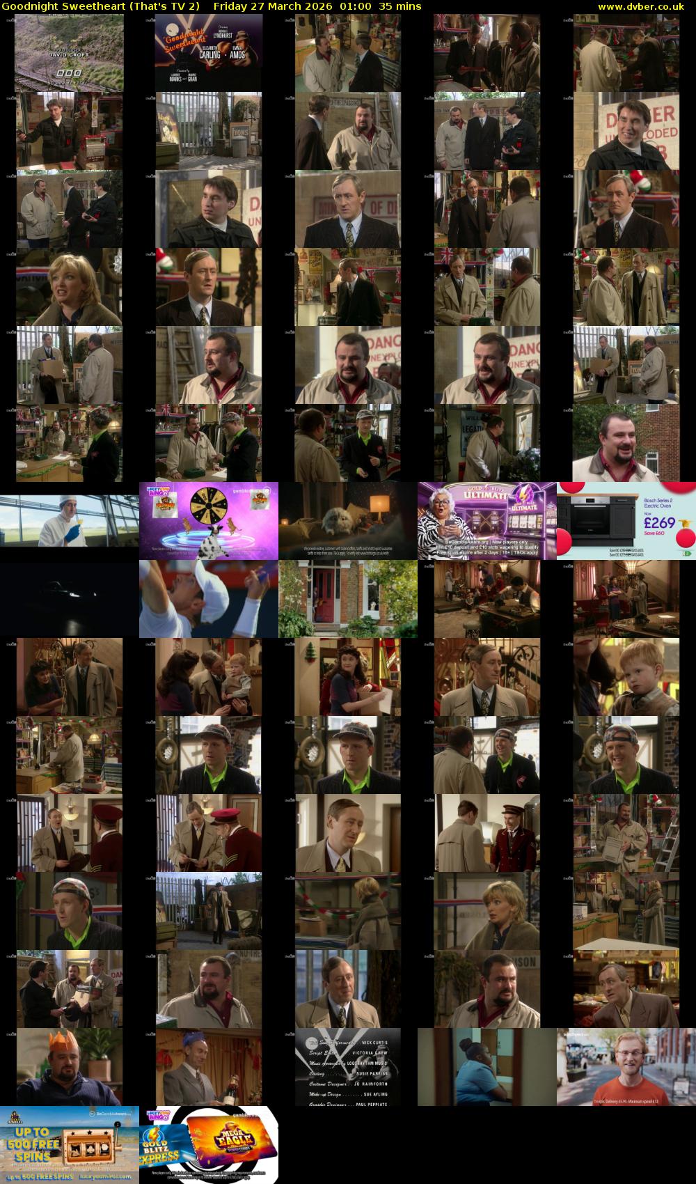 Goodnight Sweetheart (That's TV 2) Friday 27 March 2026 01:00 - 01:35