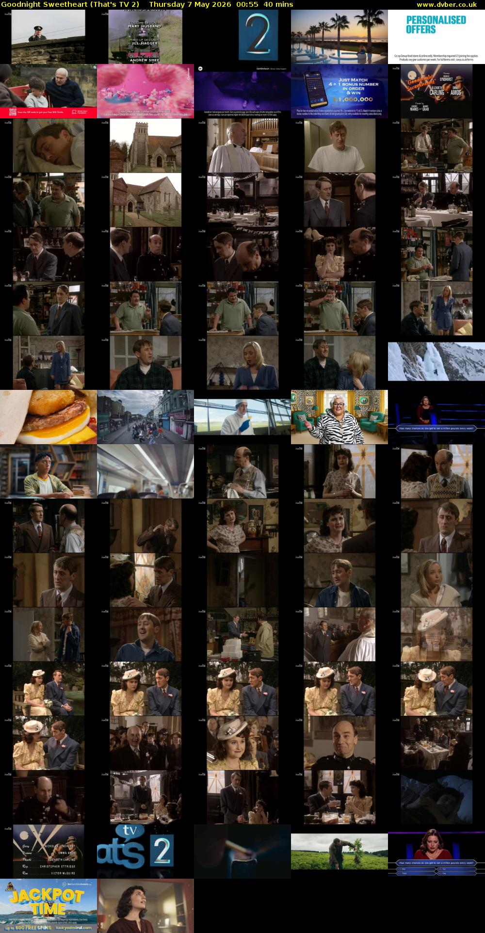 Goodnight Sweetheart (That's TV 2) Thursday 7 May 2026 00:55 - 01:35