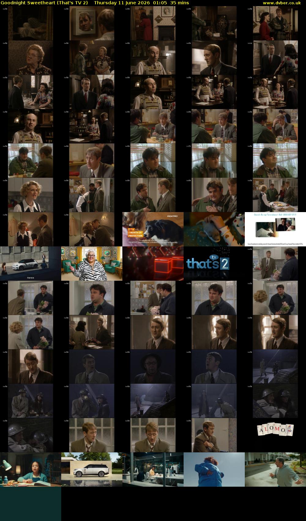 Goodnight Sweetheart (That's TV 2) Thursday 11 June 2026 01:05 - 01:40