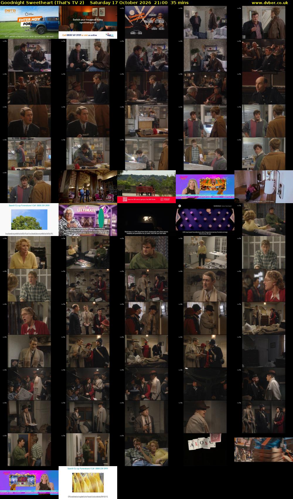 Goodnight Sweetheart (That's TV 2) Saturday 17 October 2026 21:00 - 21:35