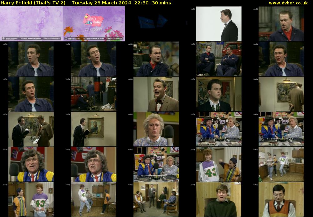 Harry Enfield (That's TV 2) Tuesday 26 March 2024 22:30 - 23:00