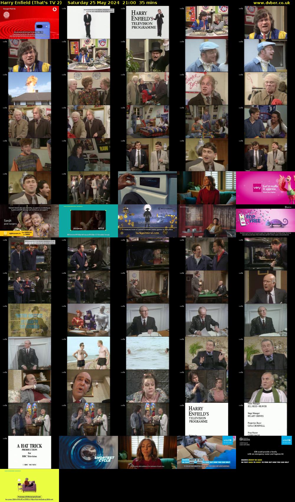 Harry Enfield (That's TV 2) Saturday 25 May 2024 21:00 - 21:35