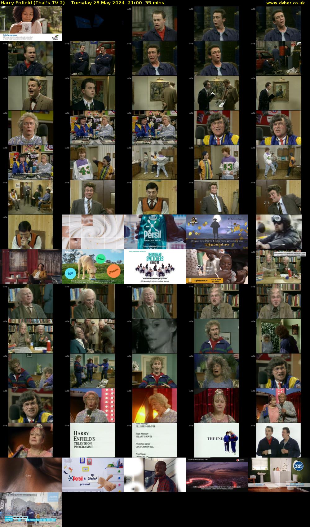 Harry Enfield (That's TV 2) Tuesday 28 May 2024 21:00 - 21:35