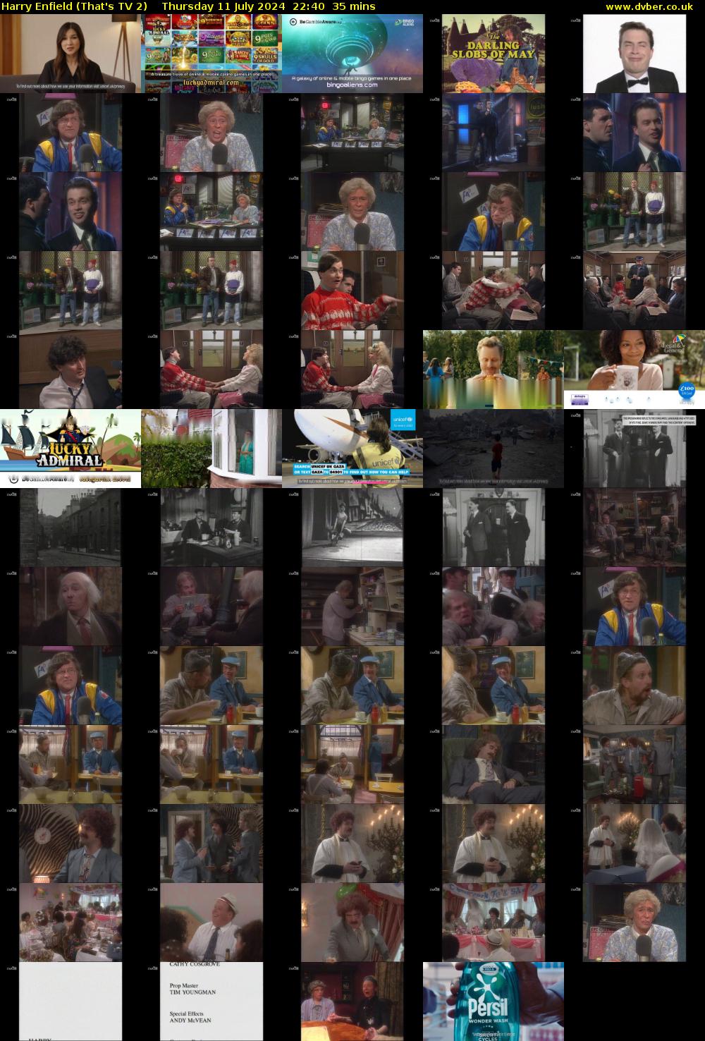 Harry Enfield (That's TV 2) Thursday 11 July 2024 22:40 - 23:15