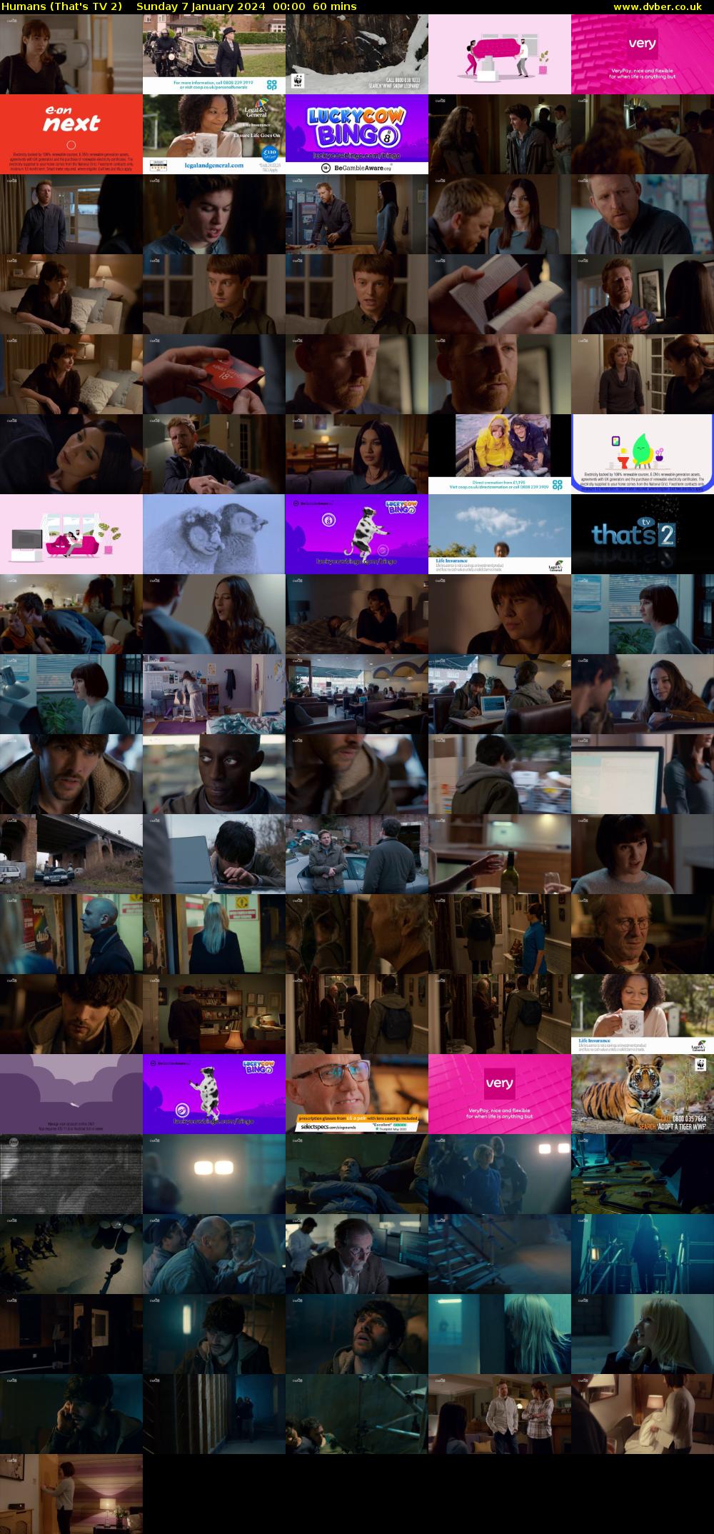 Humans (That's TV 2) Sunday 7 January 2024 00:00 - 01:00