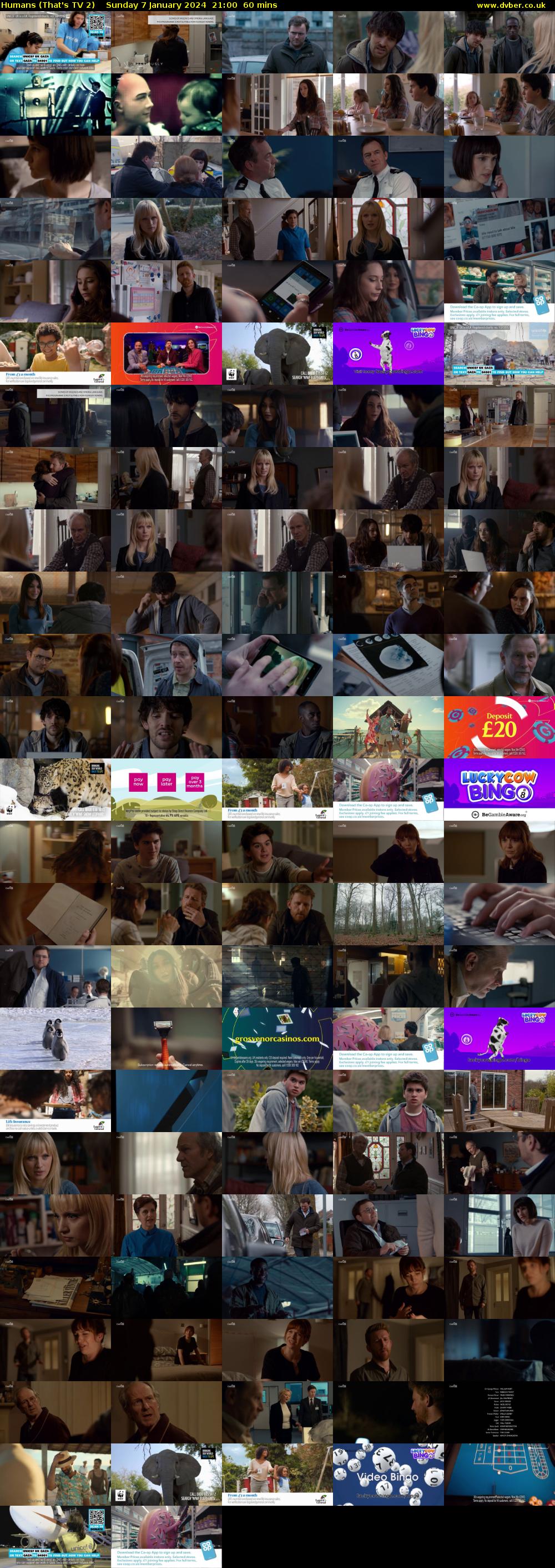 Humans (That's TV 2) Sunday 7 January 2024 21:00 - 22:00