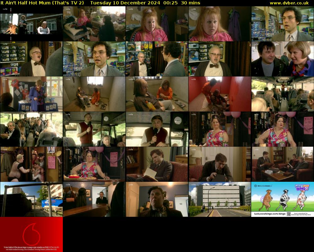 It Ain't Half Hot Mum (That's TV 2) Tuesday 10 December 2024 00:25 - 00:55