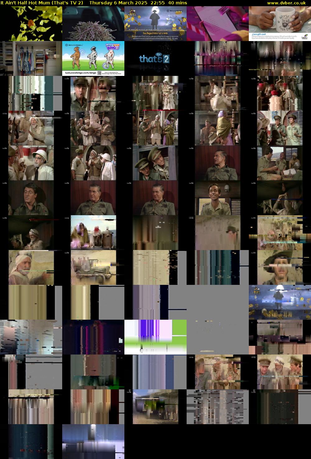 It Ain't Half Hot Mum (That's TV 2) Thursday 6 March 2025 22:55 - 23:35