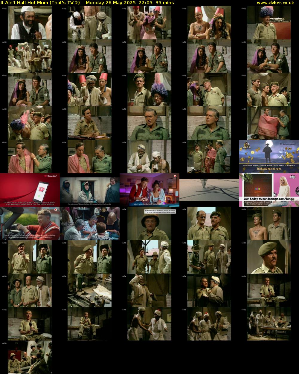 It Ain't Half Hot Mum (That's TV 2) Monday 26 May 2025 22:05 - 22:40