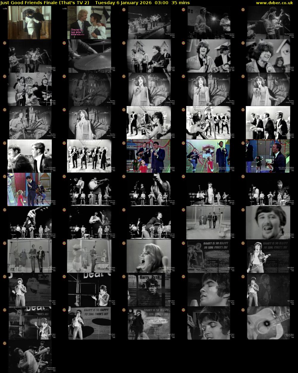 Just Good Friends Finale (That's TV 2) Tuesday 6 January 2026 03:00 - 03:35