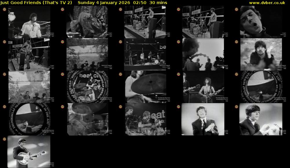 Just Good Friends (That's TV 2) Sunday 4 January 2026 02:50 - 03:20