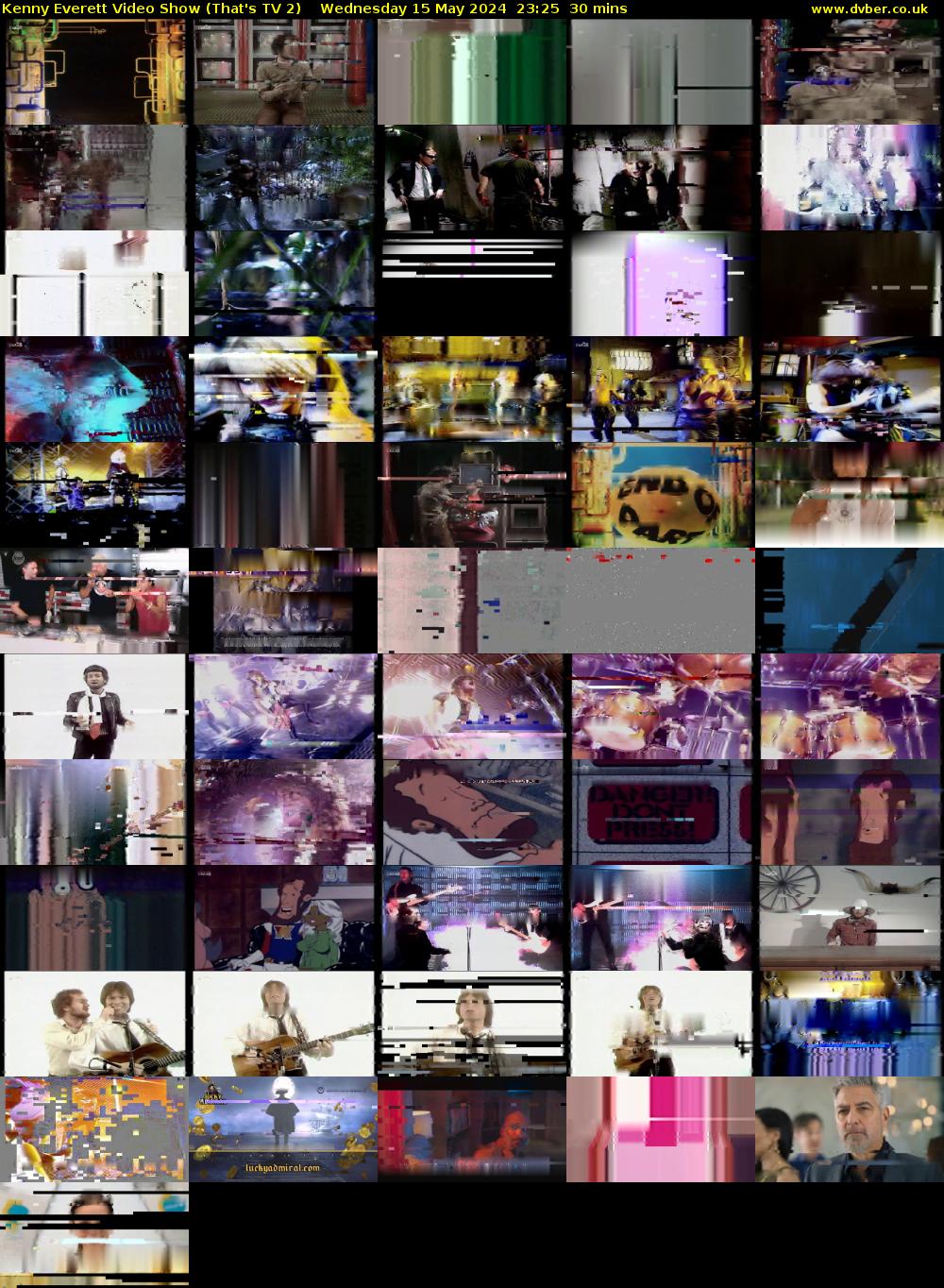 Kenny Everett Video Show (That's TV 2) Wednesday 15 May 2024 23:25 - 23:55