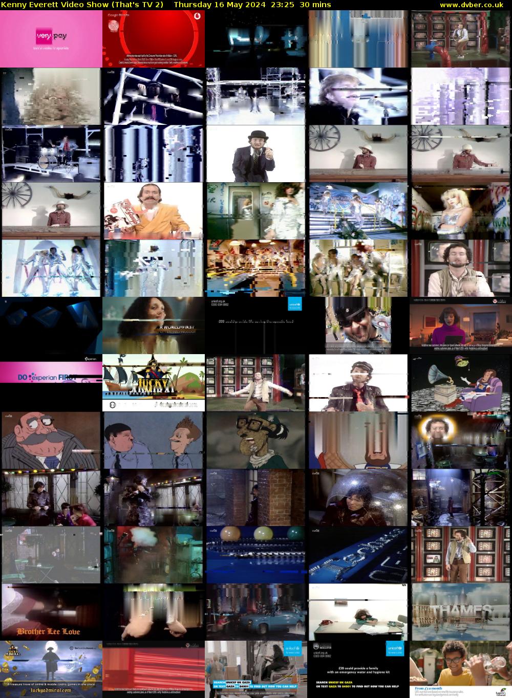 Kenny Everett Video Show (That's TV 2) Thursday 16 May 2024 23:25 - 23:55