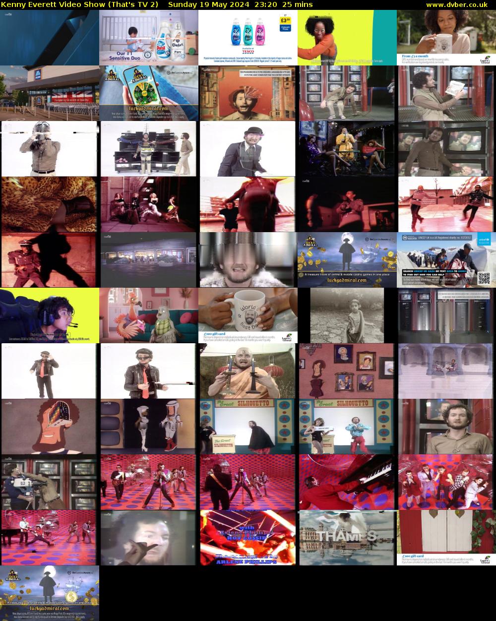 Kenny Everett Video Show (That's TV 2) Sunday 19 May 2024 23:20 - 23:45