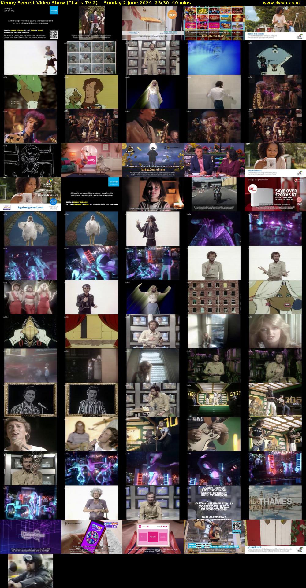 Kenny Everett Video Show (That's TV 2) Sunday 2 June 2024 23:30 - 00:10