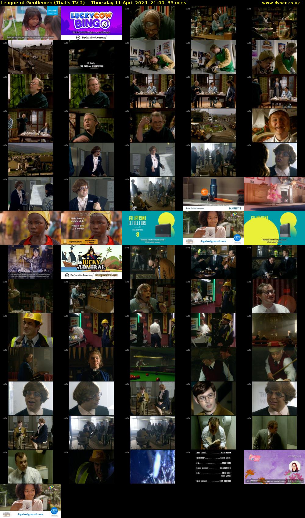 League of Gentlemen (That's TV 2) Thursday 11 April 2024 21:00 - 21:35