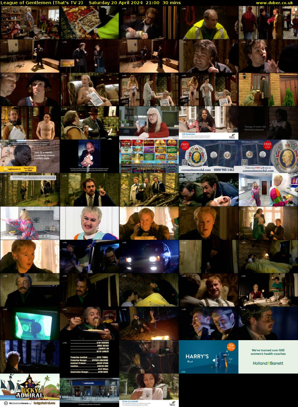 League of Gentlemen (That's TV 2) Saturday 20 April 2024 21:00 - 21:30