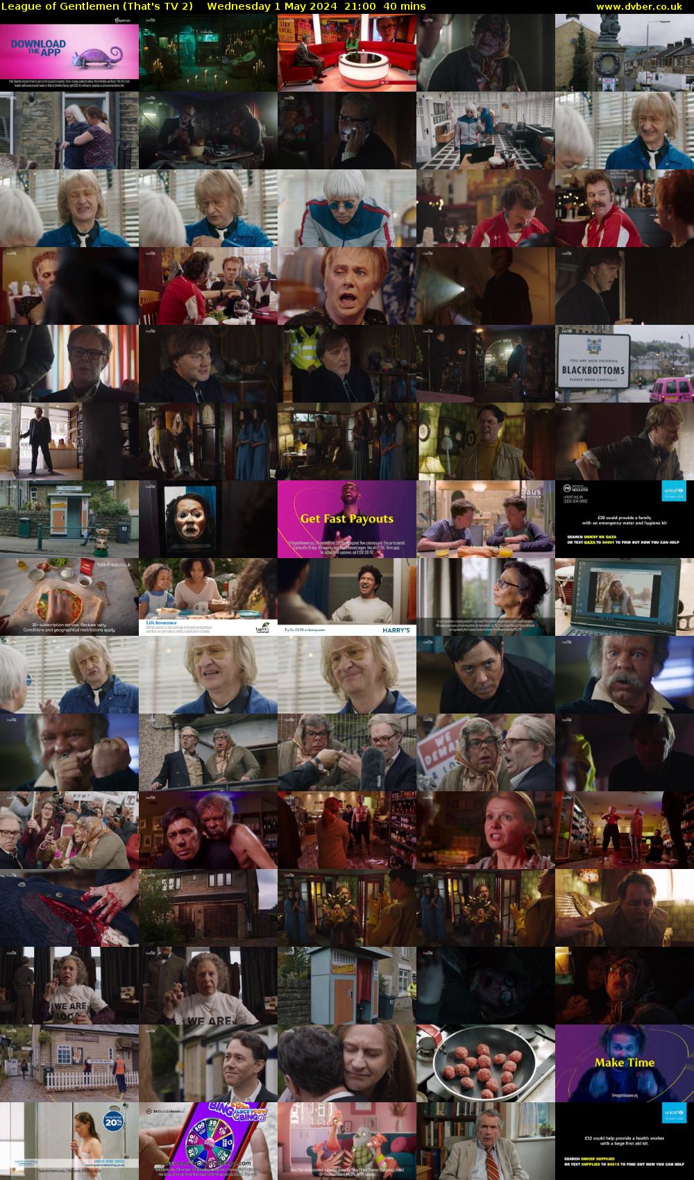 League of Gentlemen (That's TV 2) Wednesday 1 May 2024 21:00 - 21:40