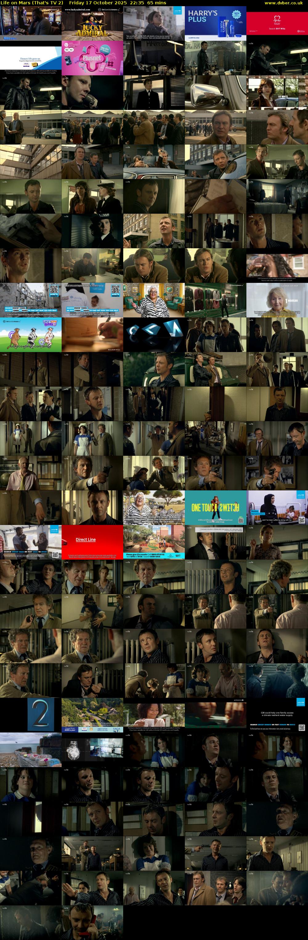 Life on Mars (That's TV 2) Friday 17 October 2025 22:35 - 23:40