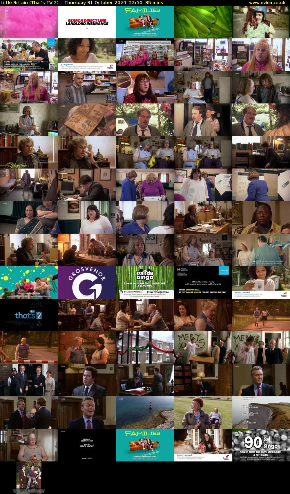 Little Britain (That's TV 2) Thursday 31 October 2024 22:50 - 23:25