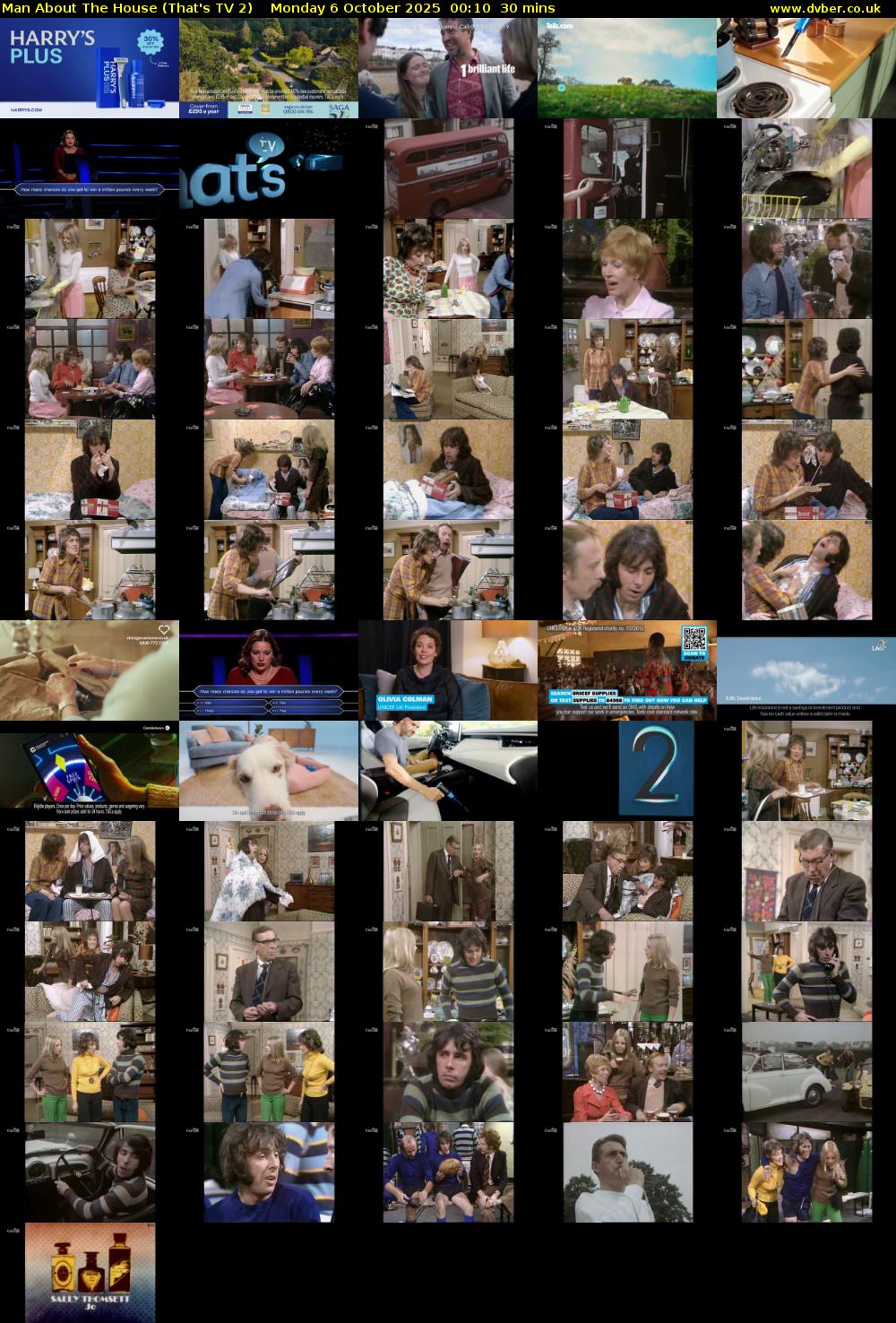 Man About The House (That's TV 2) Monday 6 October 2025 00:10 - 00:40
