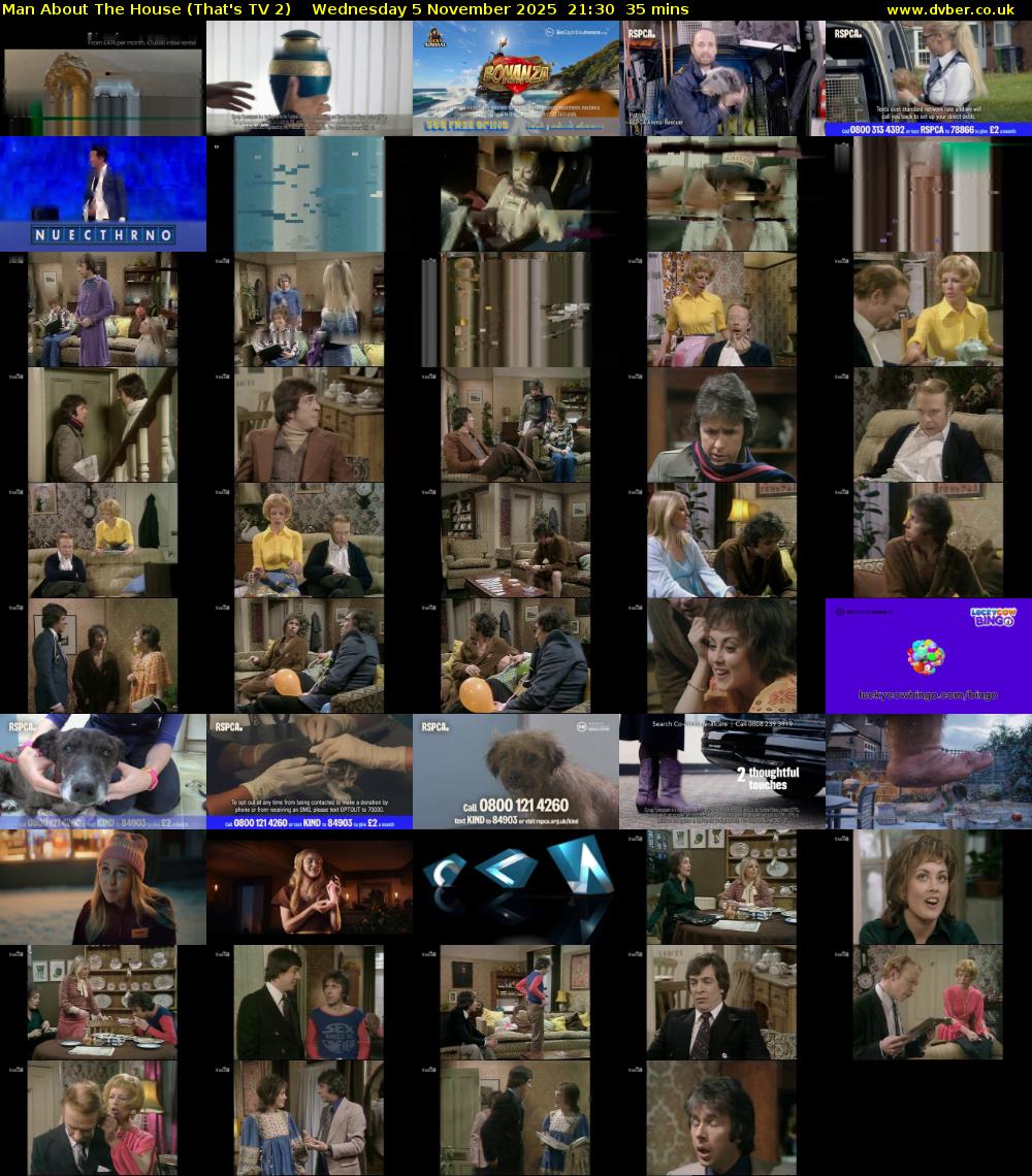 Man About The House (That's TV 2) Wednesday 5 November 2025 21:30 - 22:05