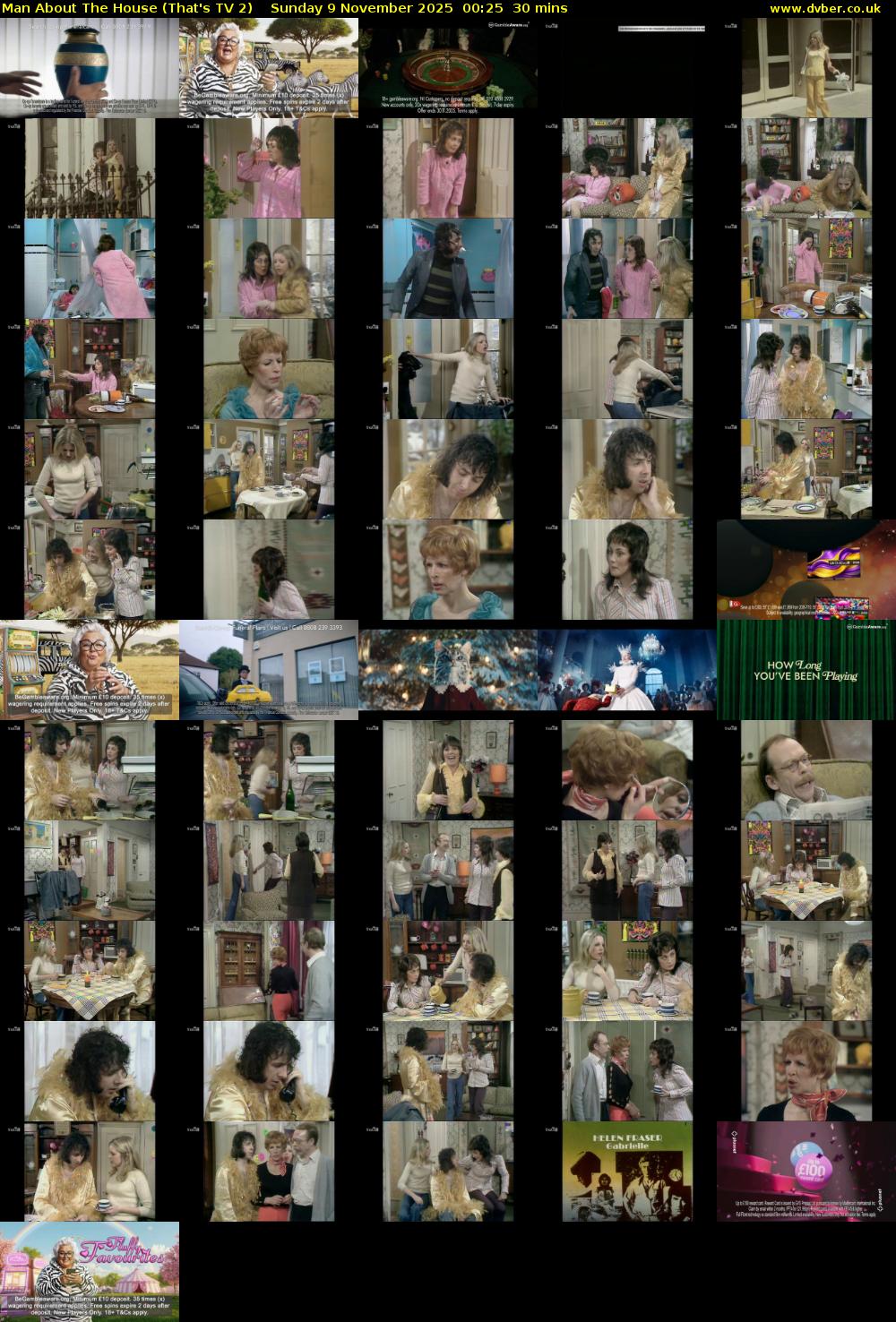 Man About The House (That's TV 2) Sunday 9 November 2025 00:25 - 00:55