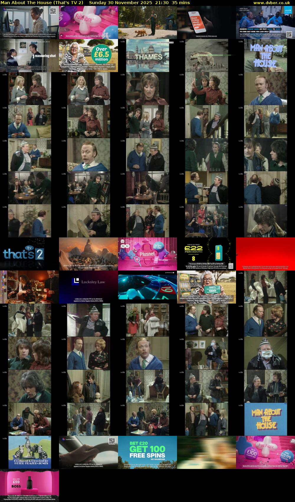 Man About The House (That's TV 2) Sunday 30 November 2025 21:30 - 22:05