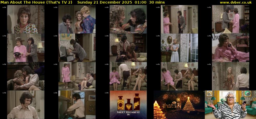 Man About The House (That's TV 2) Sunday 21 December 2025 01:00 - 01:30