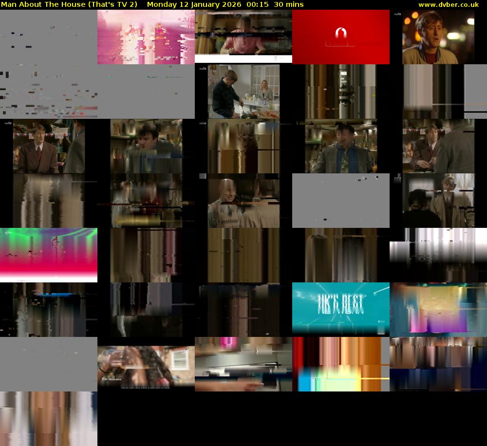 Man About The House (That's TV 2) Monday 12 January 2026 00:15 - 00:45