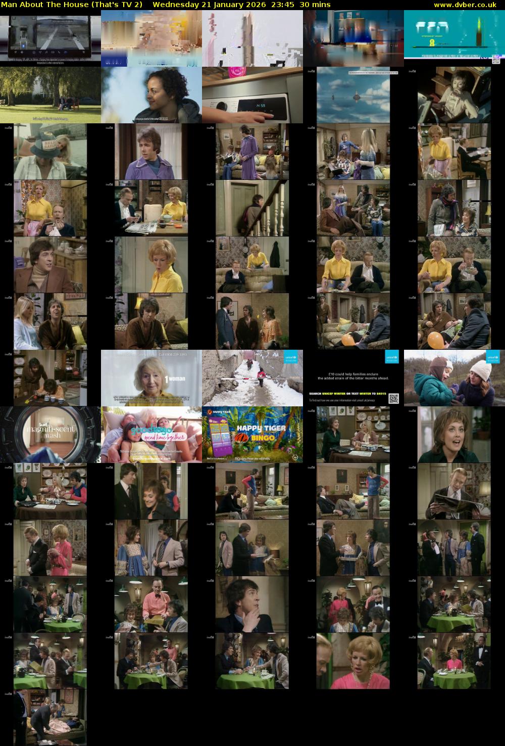 Man About The House (That's TV 2) Wednesday 21 January 2026 23:45 - 00:15