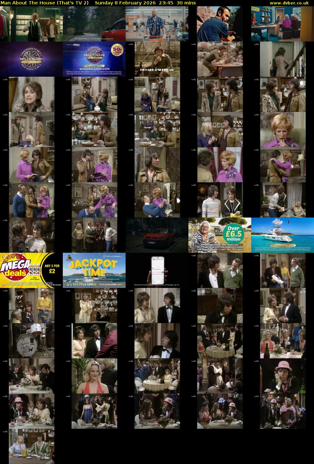 Man About The House (That's TV 2) Sunday 8 February 2026 23:45 - 00:15