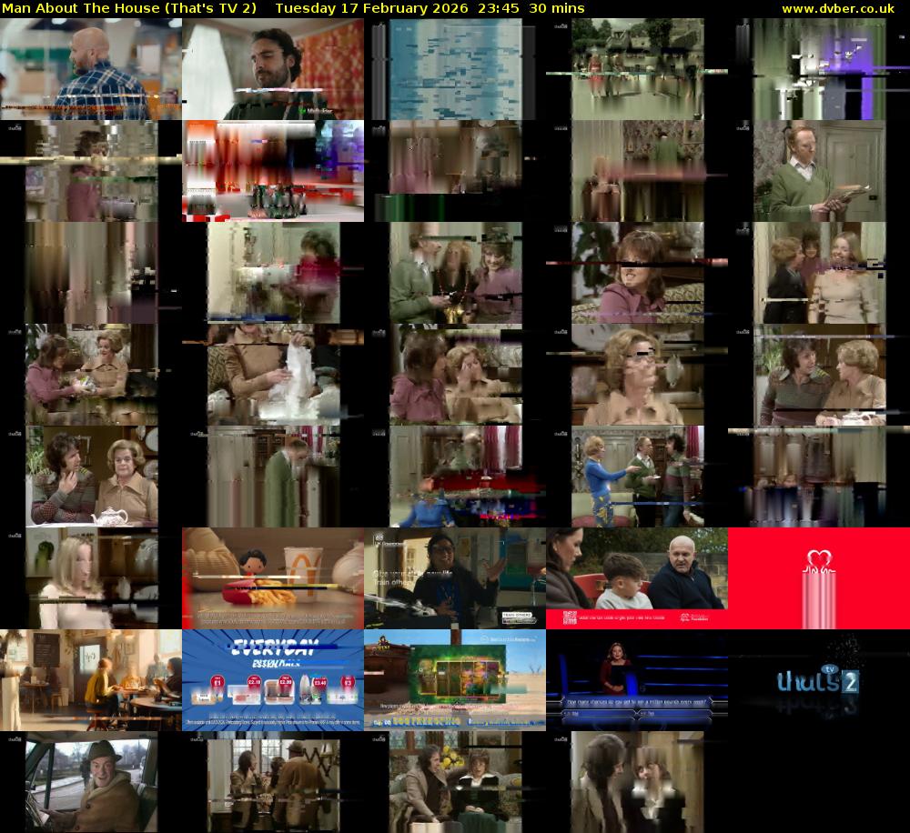 Man About The House (That's TV 2) Tuesday 17 February 2026 23:45 - 00:15