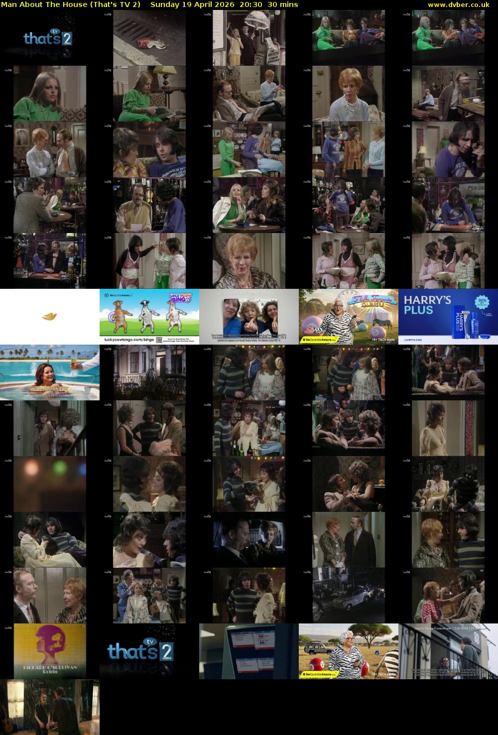 Man About The House (That's TV 2) Sunday 19 April 2026 20:30 - 21:00