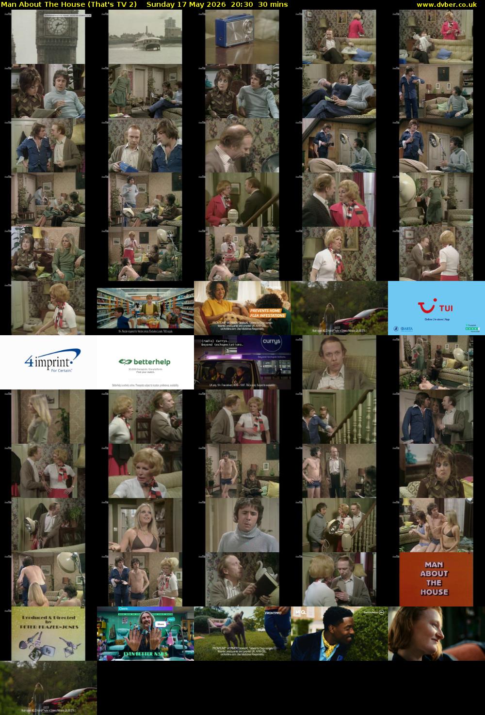 Man About The House (That's TV 2) Sunday 17 May 2026 20:30 - 21:00