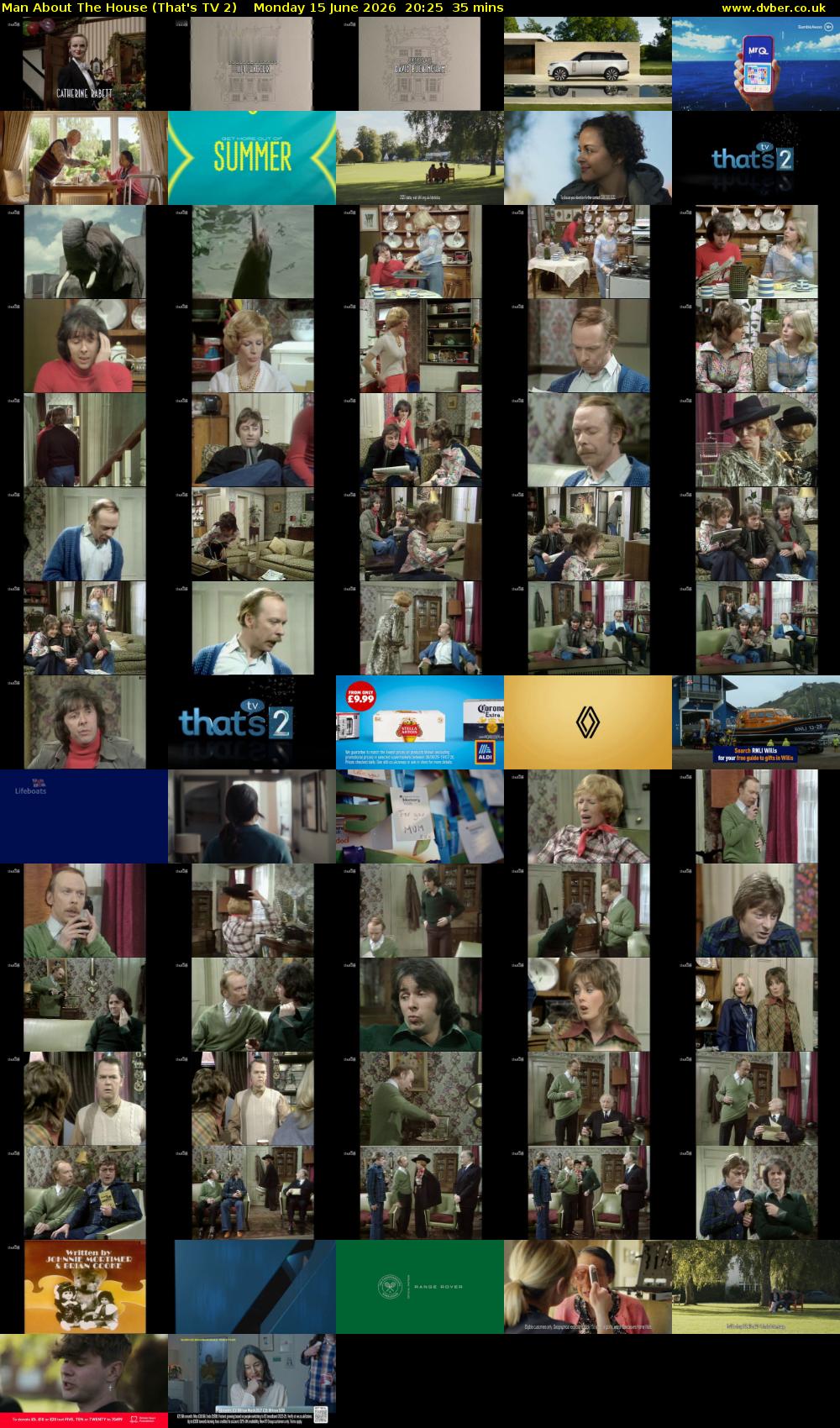 Man About The House (That's TV 2) Monday 15 June 2026 20:25 - 21:00